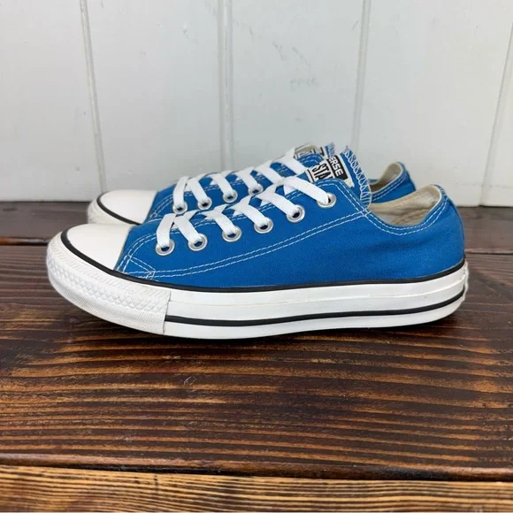 S♡ Converse | Shoes | Converse Chuck Taylor All Star Blue Low